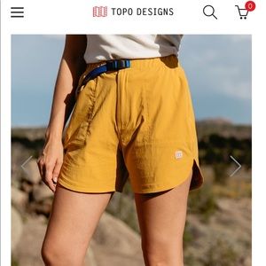 Topo Designs river shorts